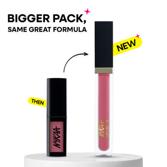 Nykaa Matte To Last ! Transferproof Liquid Lipstick - Le Pondy-15|6.2 ml|MRP 749