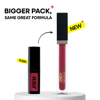 Nykaa Matte To Last ! Transferproof Liquid Lipstick - Maithili -25|6.2 ml|MRP 749