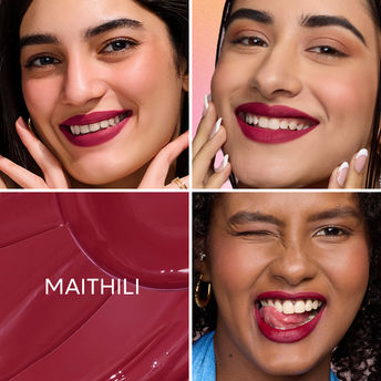 Nykaa Matte To Last ! Transferproof Liquid Lipstick - Maithili -25|6.2 ml|MRP 749