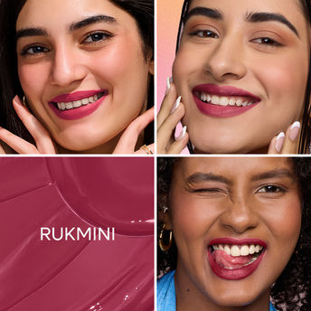 Nykaa Matte To Last ! Transferproof Liquid Lipstick - Rukmini - 22|6.2 ml|MRP 749