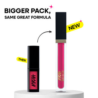 Nykaa Matte To Last ! Transferproof Liquid Lipstick - Kufri - 21|6.2 ml|MRP 749