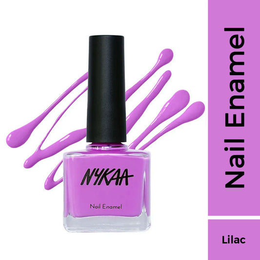 Nykaa Nail Enamel Polish - Lilac Kisses 143|9 ml|MRP 189