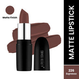 Swiss Beauty Pure Matte Lipstick 226 Espresso|3.8 gms|MRP 229