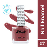Nykaa Breathable Nail Enamel - Let It Go - 321|9 ml|MRP 229