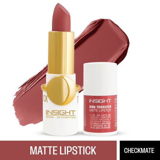 Insight Non Transfer Matte Lipstick 06 Checkmate|4.2 gms|MRP 325