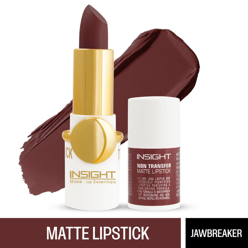 Insight Non Transfer Matte Lipstick 15 Jawbreaker|4.2 gms|MRP 325