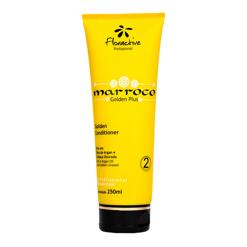 Floractive Marroco Golden Conditioner l Deep Nourishing & Repair Hair Formula | Professional Smooth & Shine 250ml