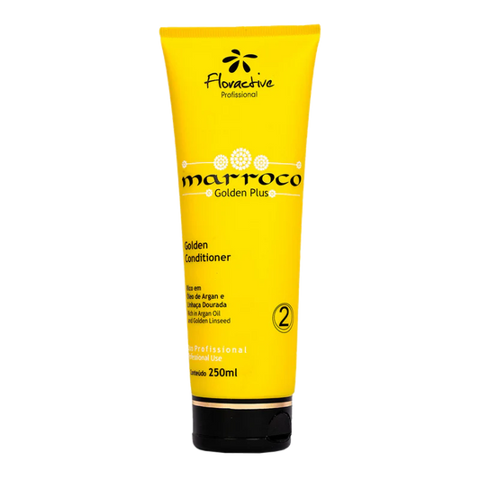 Floractive Marroco Golden Conditioner l Deep Nourishing & Repair Hair Formula | Professional Smooth & Shine 250ml