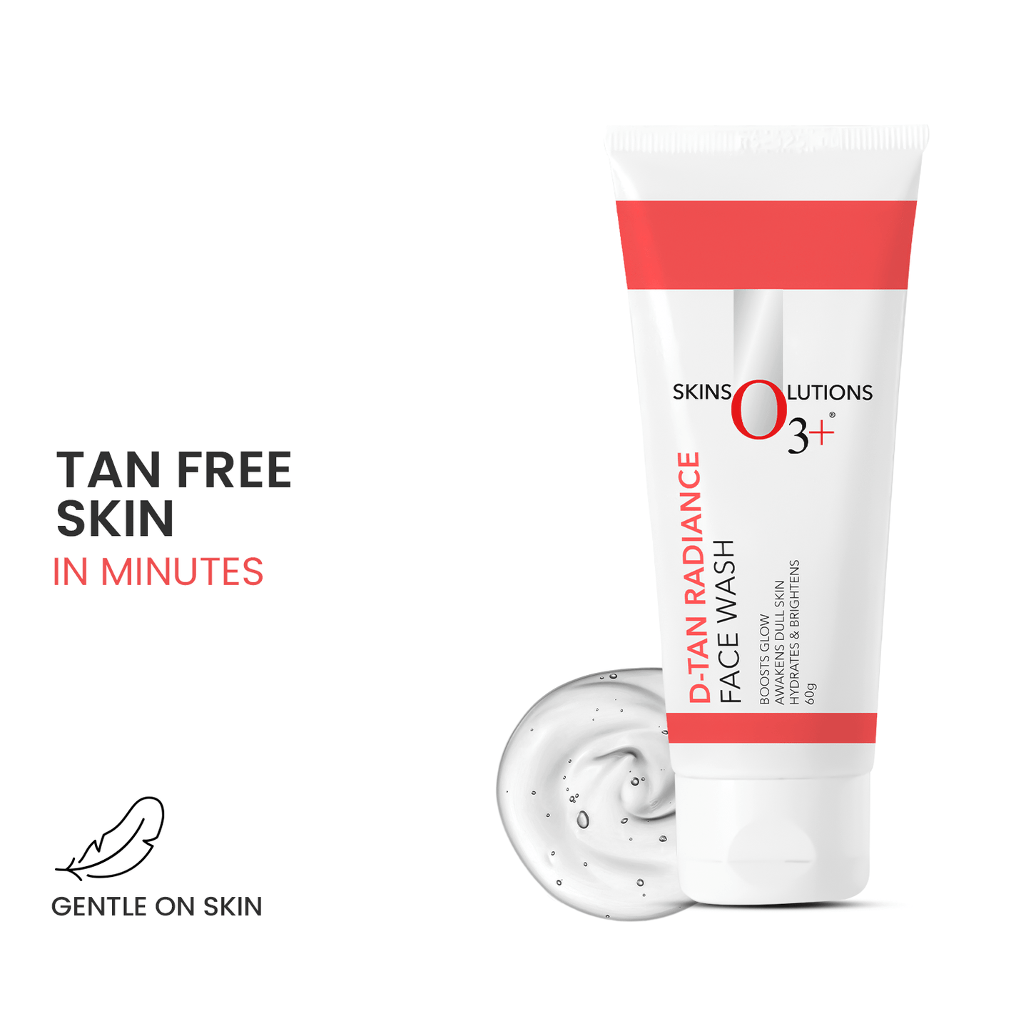 D-Tan Radiance Face Wash With Vitamin C|60 gms|MRP 375