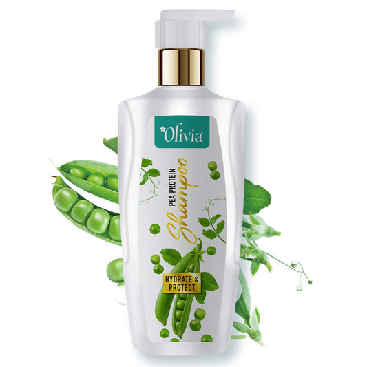 Olivia Hydrate Protect Shampoo, moisturising hair care, pea protein keratin shampoo, hair strength care, daily shampoo