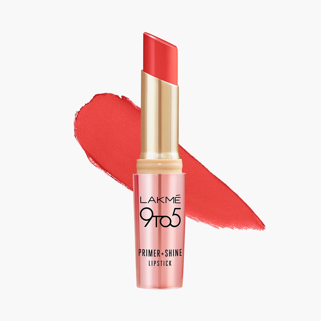 Lakme 9 to 5 Primer + Shine Lipstick ï¿½ SR3 Red Pop|3.6 gms|MRP 550