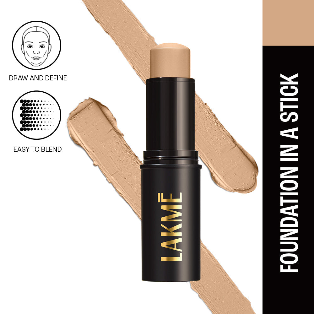 Lakmï¿½ Facelift Foundation Stick ï¿½ Warm Natural|11 gms|MRP 975
