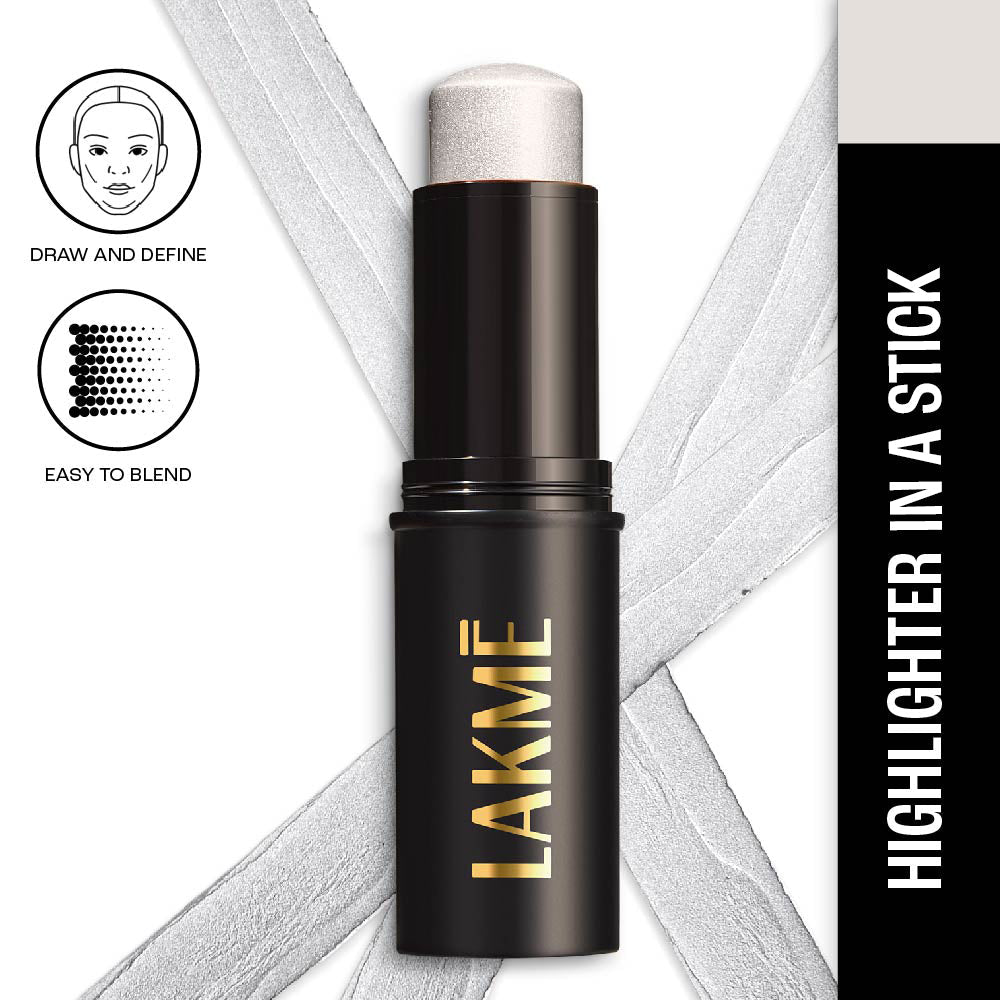 Lakmï¿½ Facelift Multislayer Highlighter Stick ï¿½ Silver Shimmerbomb|13 gms|MRP 899