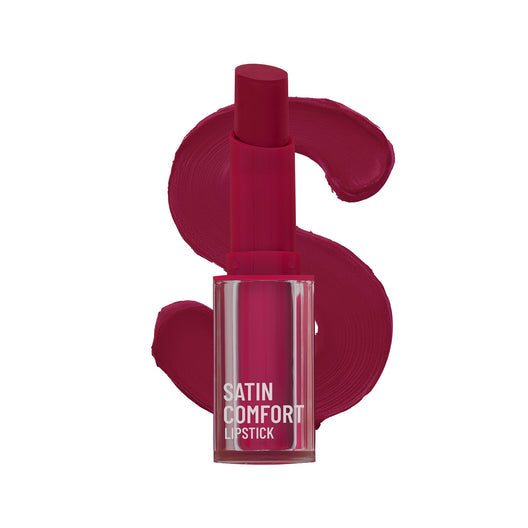 Swiss Beauty Satin Comfort Lipstick 10 - Wine Dine|3 gms|MRP 249