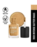 Lakme Glitterati Collection Nail Paint ï¿½ Dusty Gold|6 ml|MRP 225