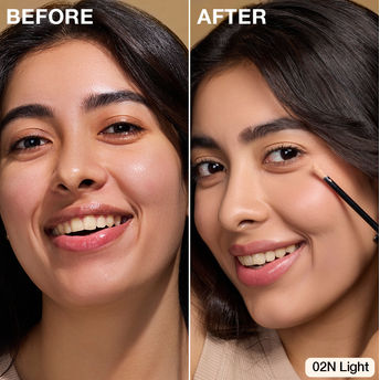 Nykaa Matte To Last Full Coverage Liquid Concealer - 02N Light|4.5 gms|MRP 649