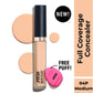 Nykaa Matte To Last Full Coverage Liquid Concealer - 04P Medium|4.5 gms|MRP 649
