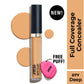 Nykaa Matte To Last Full Coverage Liquid Concealer 07Y Deep|4.5 gms|MRP 649