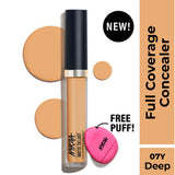Nykaa Matte To Last Full Coverage Liquid Concealer 07Y Deep|4.5 gms|MRP 649