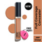 Nykaa Matte To Last Full Coverage Liquid Concealer - 08P Deep|4.5 gms|MRP 649
