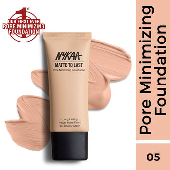 Nykaa Matte to Last Pore Minimizing Foundation - 05P Medium|30 ml|MRP 849