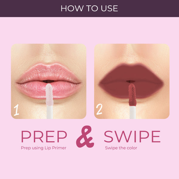 Lotus Make Up Proedit Prep And Swipe Lip Color PL14 - Choco Chip|6 gms|MRP 695