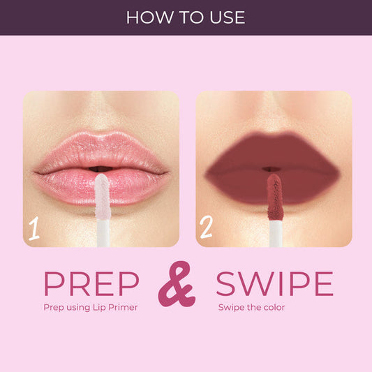 Lotus Make Up Proedit Prep And Swipe Lip Color PL14 - Choco Chip|6 gms|MRP 695