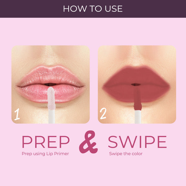 Lotus Make Up Proedit Prep And Swipe Lip Color PL13 - Red Velvet|6 gms|MRP 695