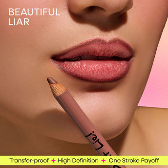 Nykaa Lips Don�t Lie! Matte Lip Liner Beautiful Liar - 12|1.14 gms|MRP 399