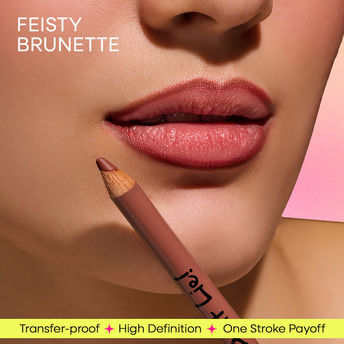 Nykaa Lips Don�t Lie! Matte Lip Liner Feisty Brunette - 11|1.14 gms|MRP 399