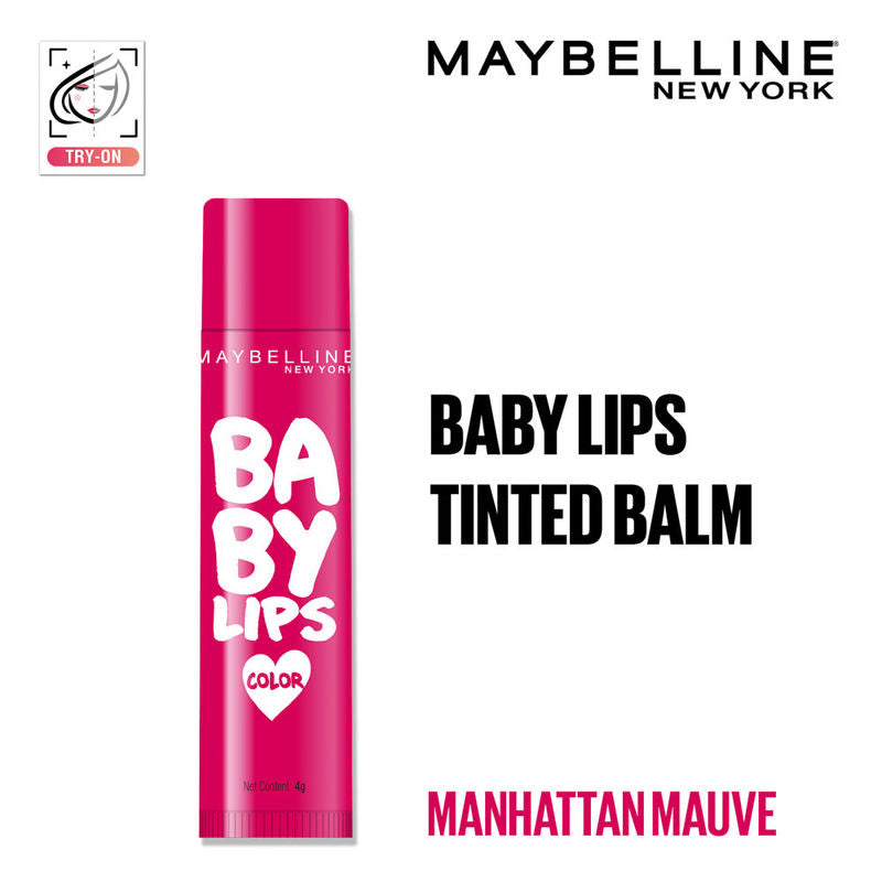 Maybelline New York Baby Lips Loves Nyc � Manhattan Mauve|4 gms|MRP 209