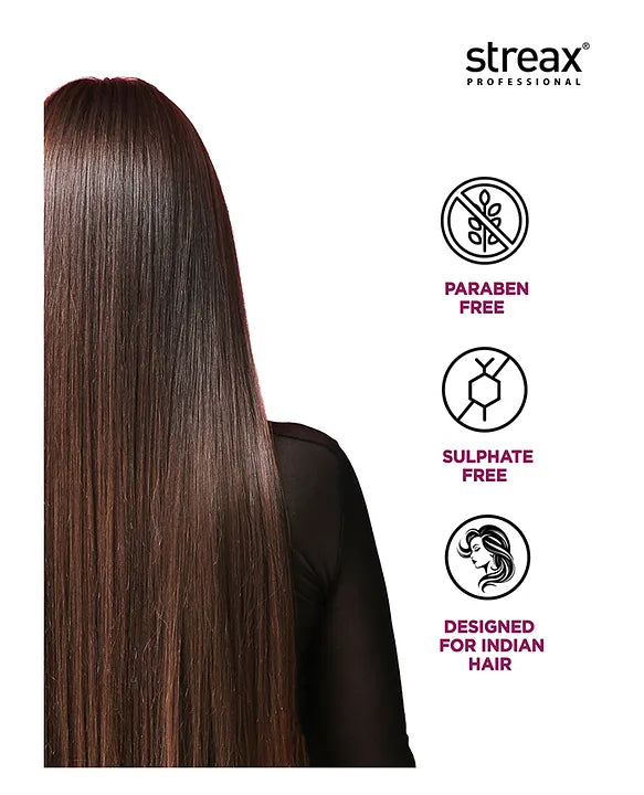 Streax Professional Canvoline Shampoo 300ml for straightened hair care