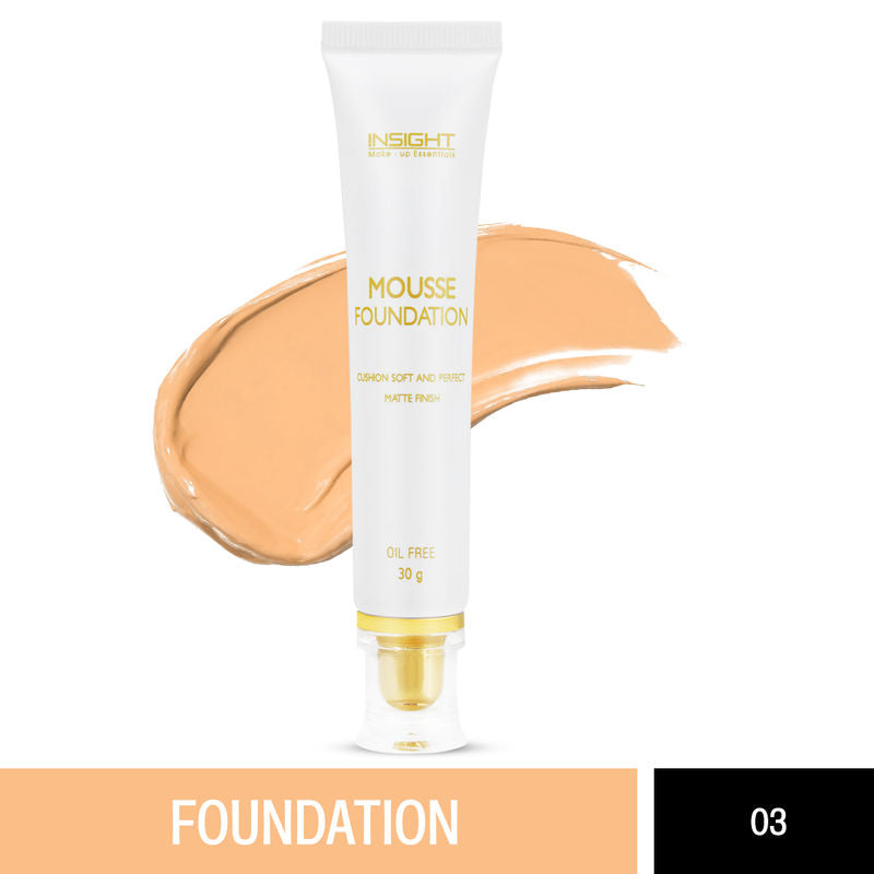 insight Mousse Foundation 03 Creamy Beige|30 gms|MRP 320