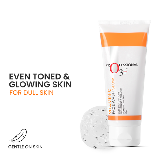 O3+ Vitamin C Face Wash Glow For Daily Brightening|60 gms|MRP 375