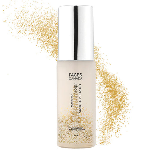 Faces Canada Ultime Pro Shimmer Makeup Fixer Setting Spray|100 ml|MRP 649