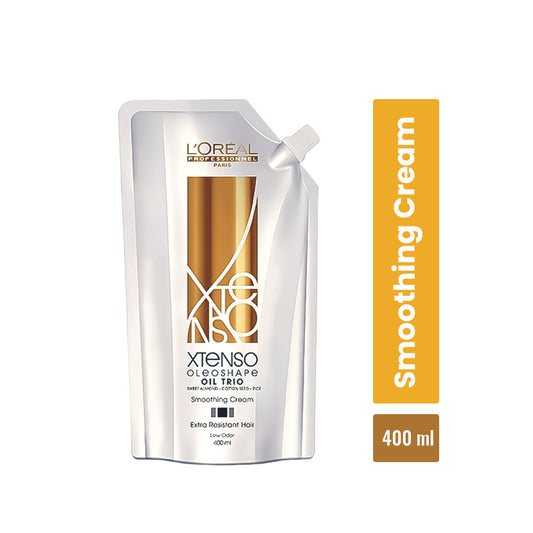 L’Oréal Paris Xtenso Smoothening Cream 400ml for resistant hair straightening