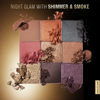 Lakmï¿½ Ultimate Glam 9-in-1 Eyeshadow Palette ï¿½ Shimer Smoke|11.7 gms|MRP 425