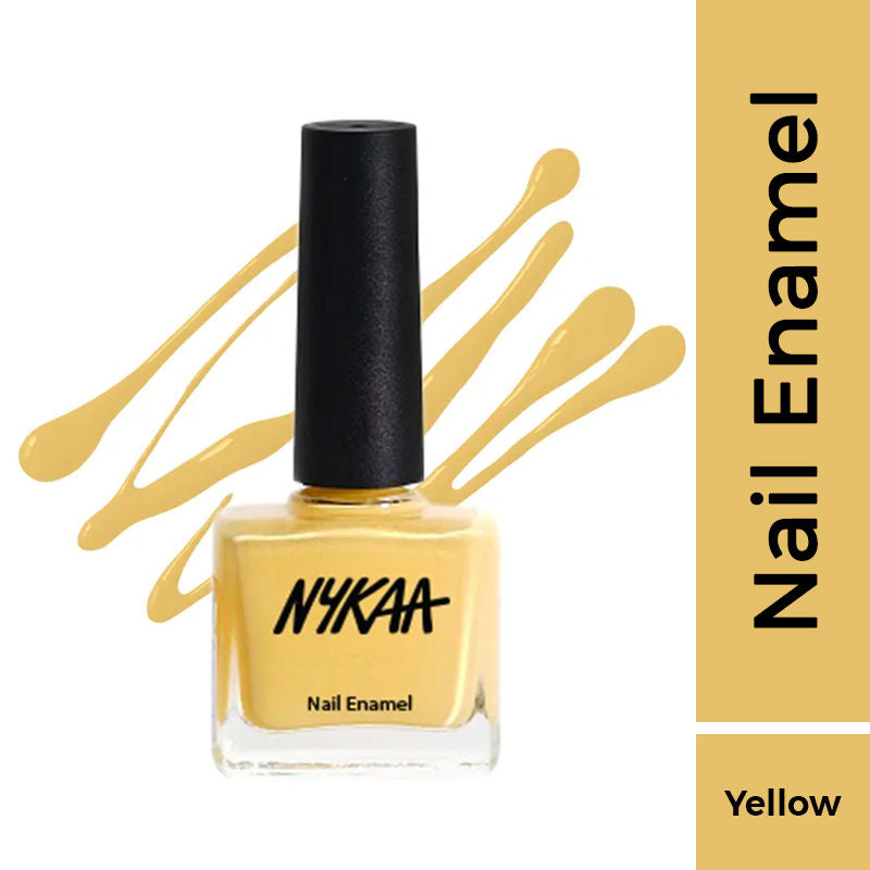 Nykaa Nail Enamel Polish - Lemon Pudding 48|9 ml|MRP 189