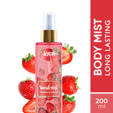 Nykaa Wanderlust Strawberry Daiquiri Fruity Perfume Mist with Strawberry & Violet for Body & Hair|200 ml|MRP 599