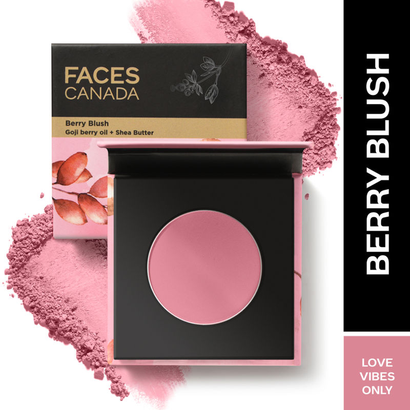 Faces Canada Berry Blush - Love Vibes Only 03|4 gms|MRP 349