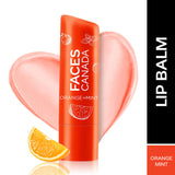 Faces Canada Vitamin C Lip Balm � Orange Mint|4.5 gms|MRP 175