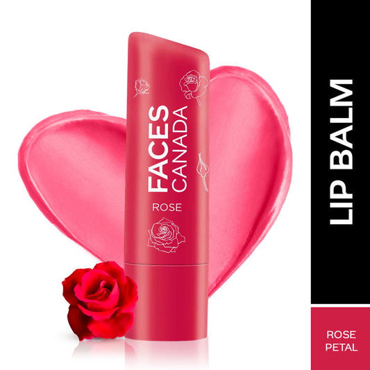 Faces Canada Vitamin C Lip Balm � Rose Petal|4.5 gms|MRP 175