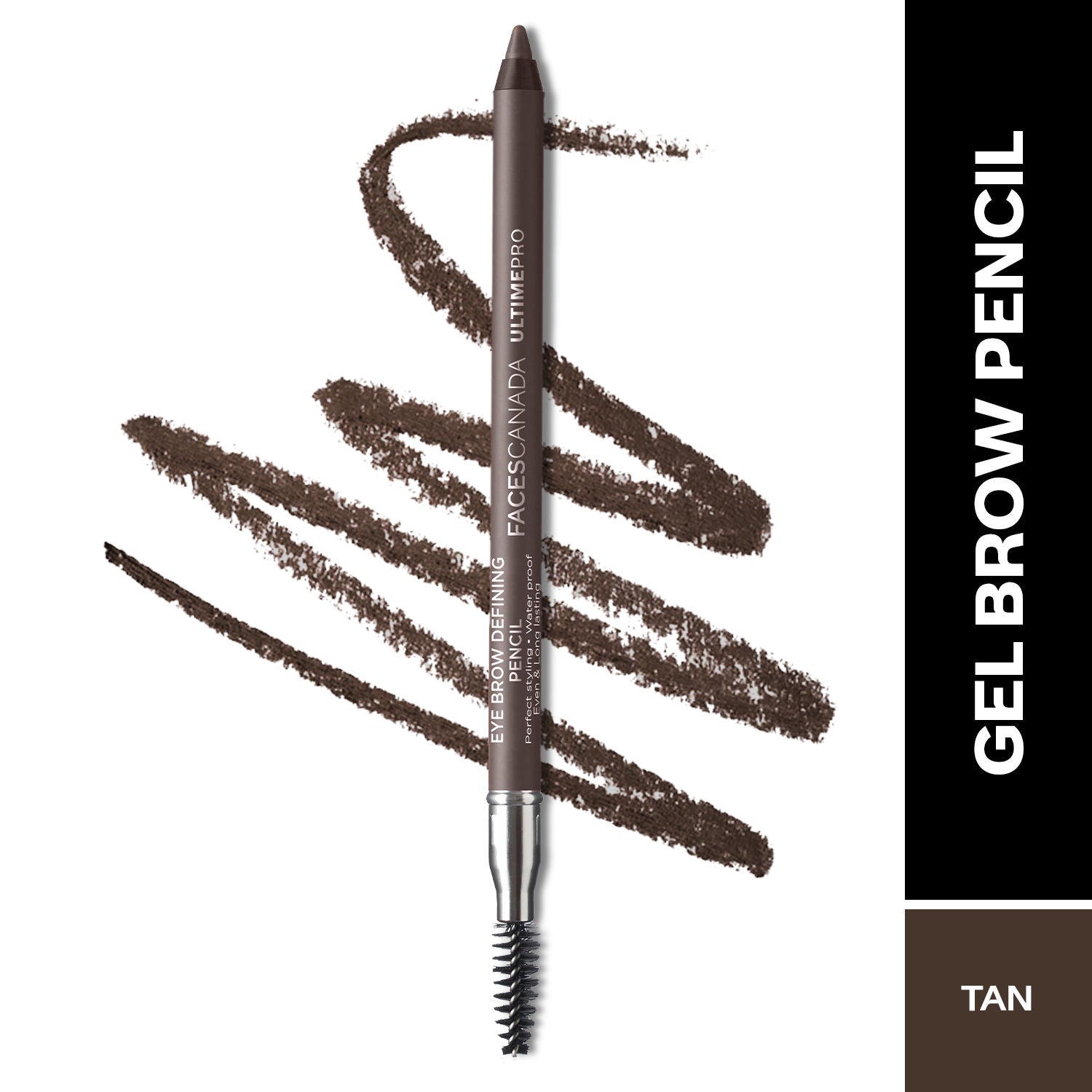 Faces Canada Ultime Pro Eyebrow Defining Pencil - Deep Tan 01|1.2 gms|MRP 499