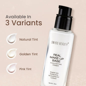 Swiss Beauty Highlighting Primer 02 Golden Tint|32 ml|MRP 429