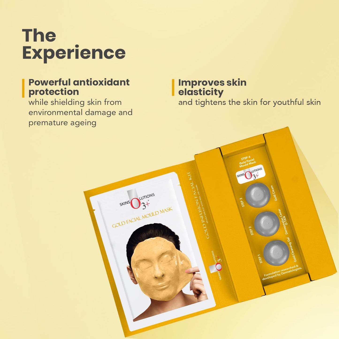 O3+ Plus Gold Infusion Facial Kit |45 gms|MRP 560