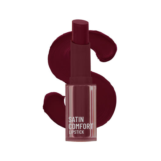 Swiss Beauty Satin Comfort Lipstick 20 - Night Wine|3 gms|MRP 249
