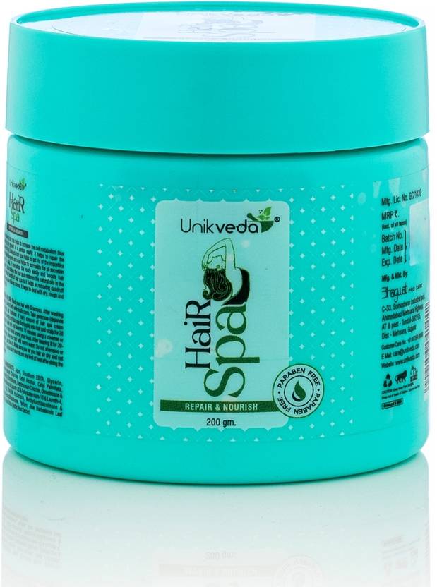 Unikveda Repair Nourish Hair Spa, conditioning hair treatment, smooth hair care, salon spa, nourishing formula