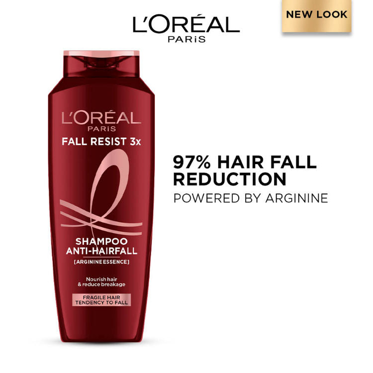 L'Oreal Paris Fall Resist  3X Anti Hairfall Shampoo|192.5 ml|MRP 219