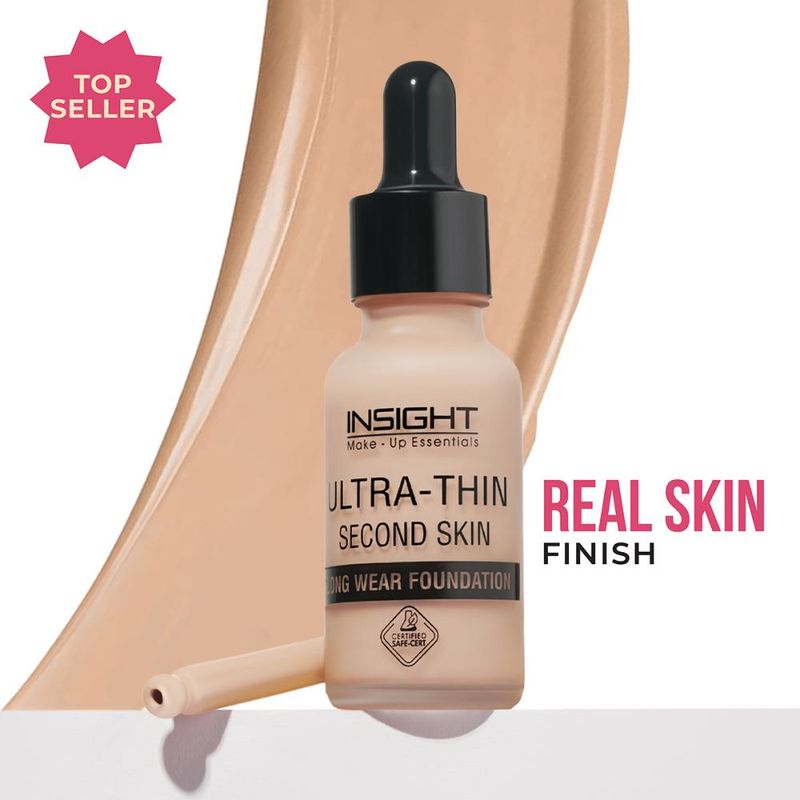 Insight Ultra-Thin Second Skin Foundation - Golden Honey|20 ml|MRP 240