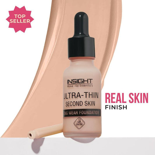 Insight Ultra-Thin Second Skin Long Wear Foundation Rose Beige|100 gms|MRP 240